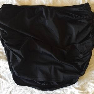 High waist skirted swim bottoms VS